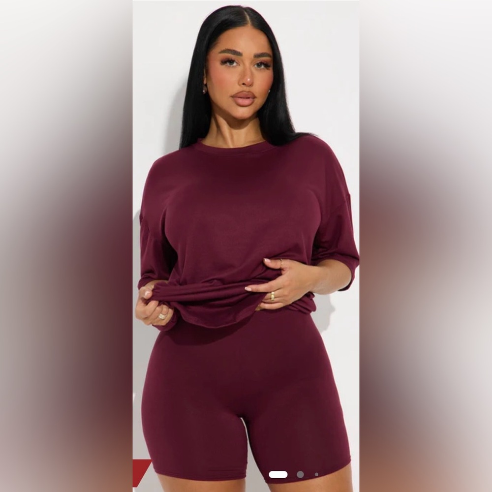 Fashion Nova Weekend Vibes Short Set